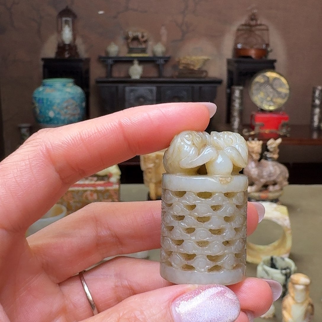 和田玉颈饰未镶嵌彦***8