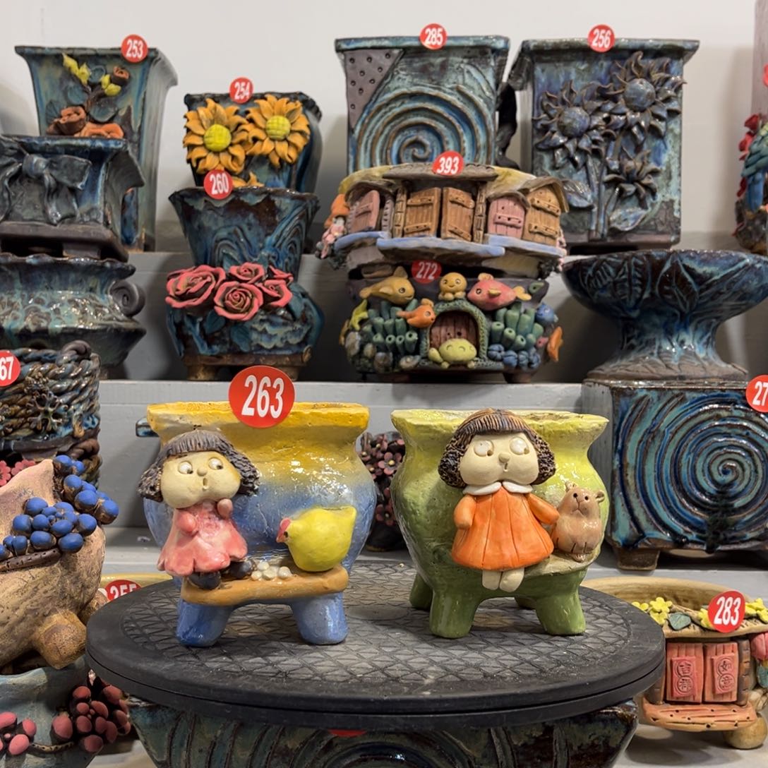 陶瓷微瑕263 号陶然花盆新年福利