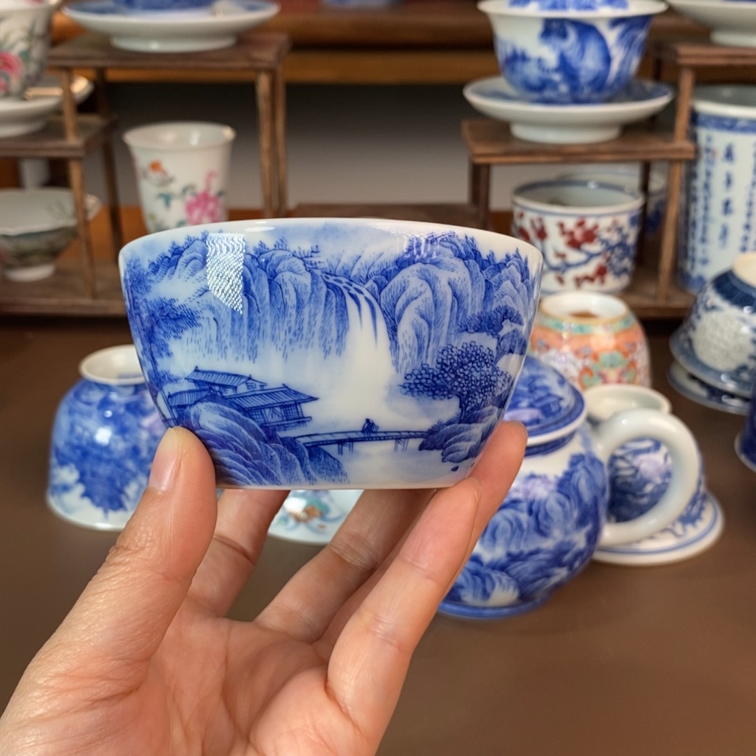 景德镇陶瓷手工手绘