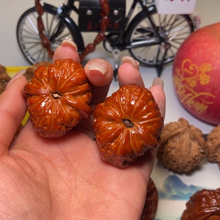 吊坠文玩核桃南瓜墩40尺