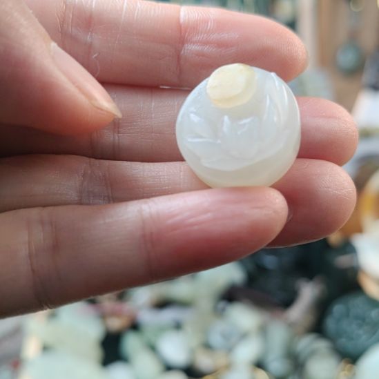 和田玉（白玉）未镶嵌颈饰