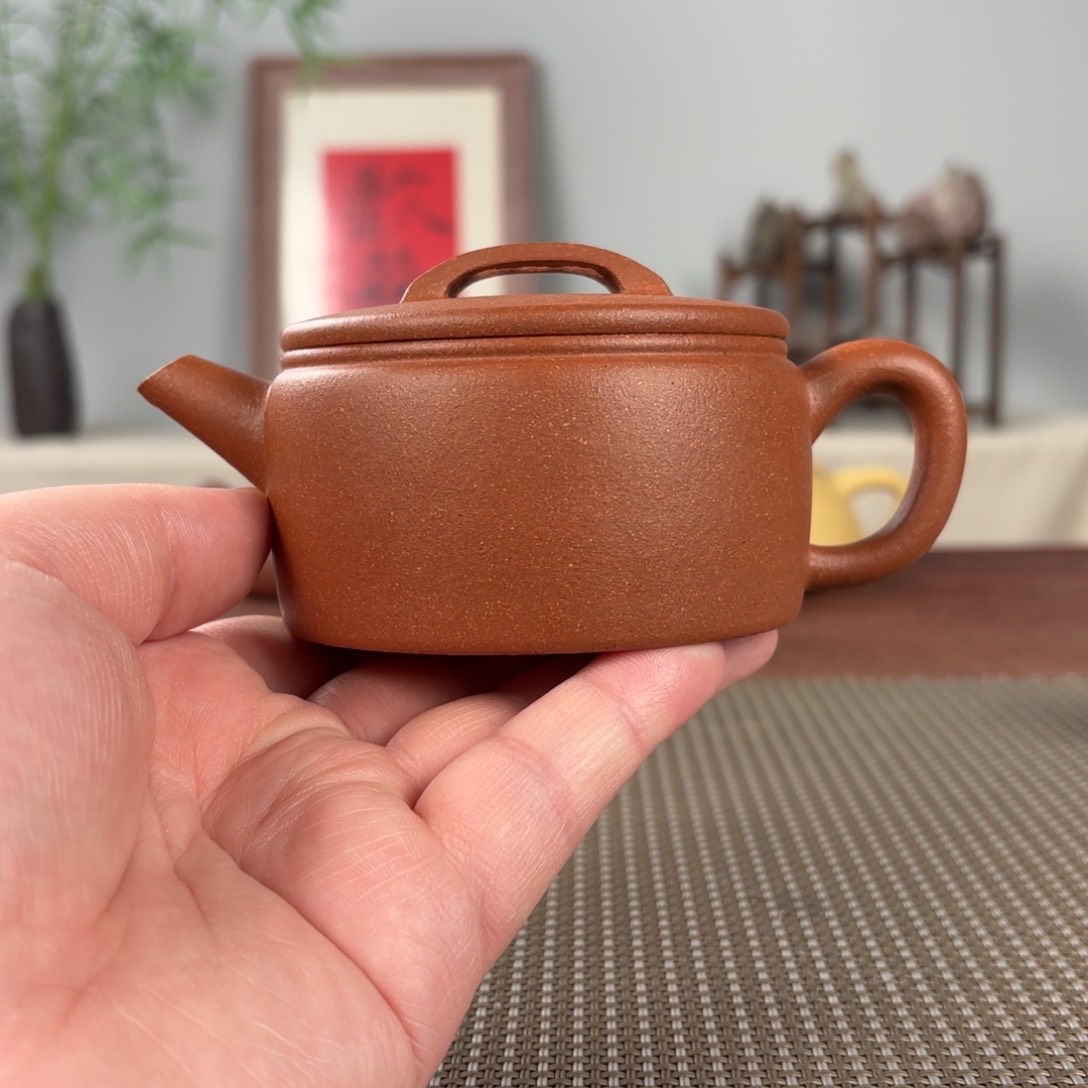 紫砂茶壶黄龙山原矿紫砂壶