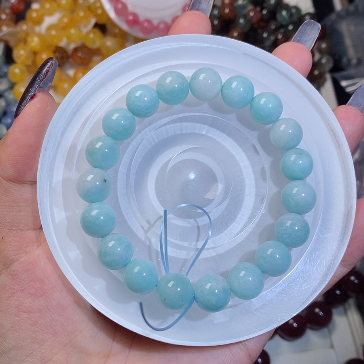 【闪购商品】水晶手链未镶嵌奶昔天河140