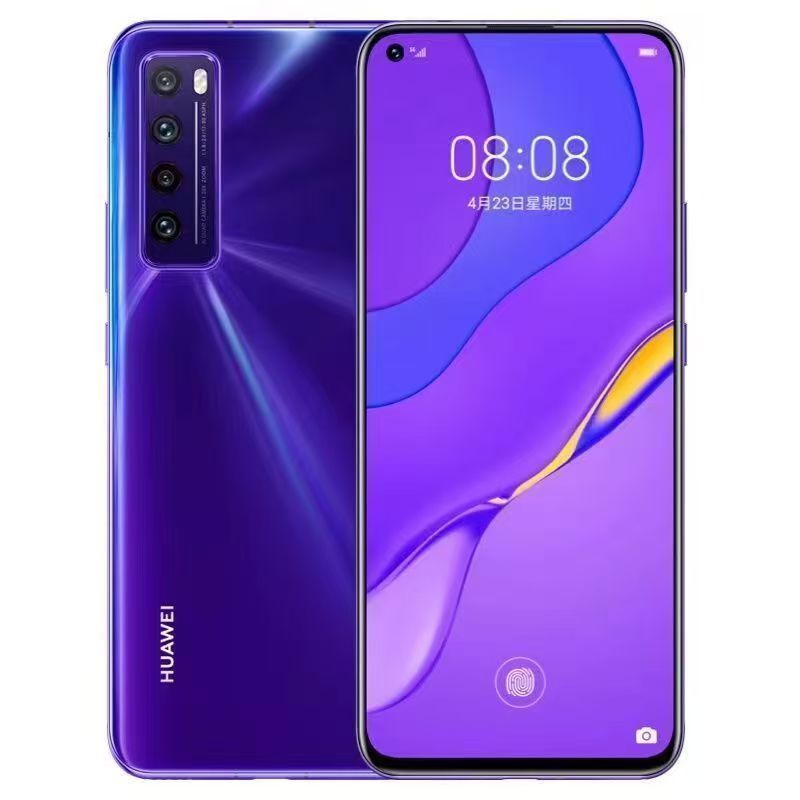 9新 Huawei/华为 nova7 5G双卡鸿蒙系统NFC屏幕指纹原装曲屏 二手