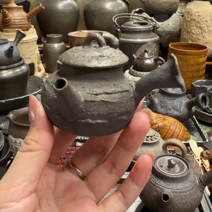 南蛮侧把茶器茶器