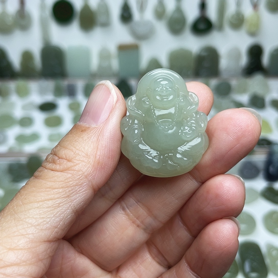 颈饰未镶嵌和田玉中***爱