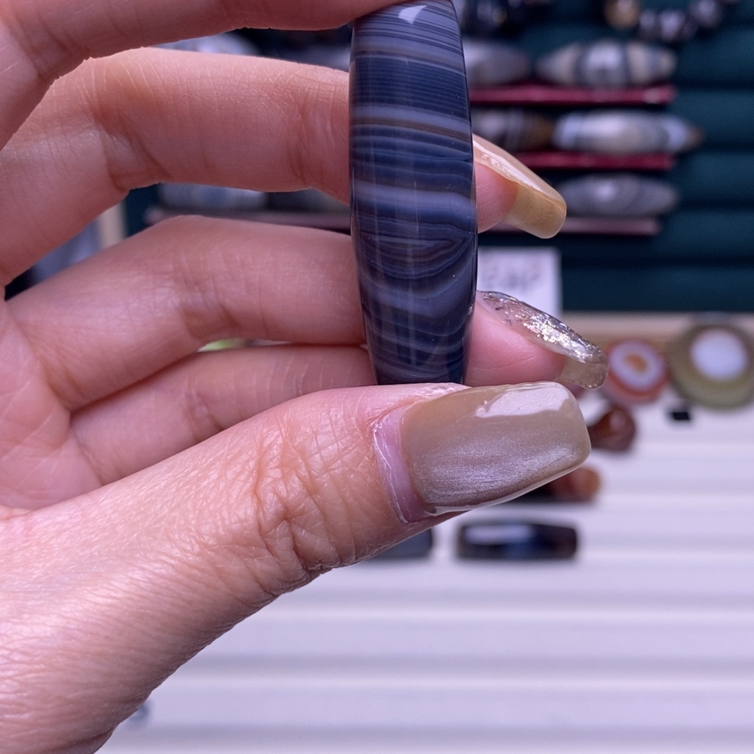 有***冷玛瑙/玉髓合金颈饰