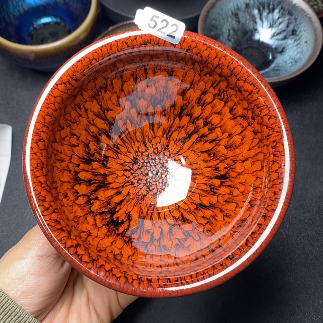 茶盏建窑建盏主人杯522