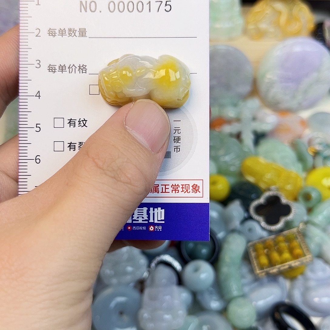 翡翠未镶嵌颈饰hhh