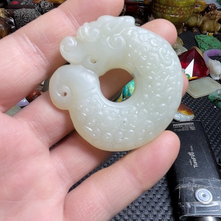 滴血莲花菩提把件