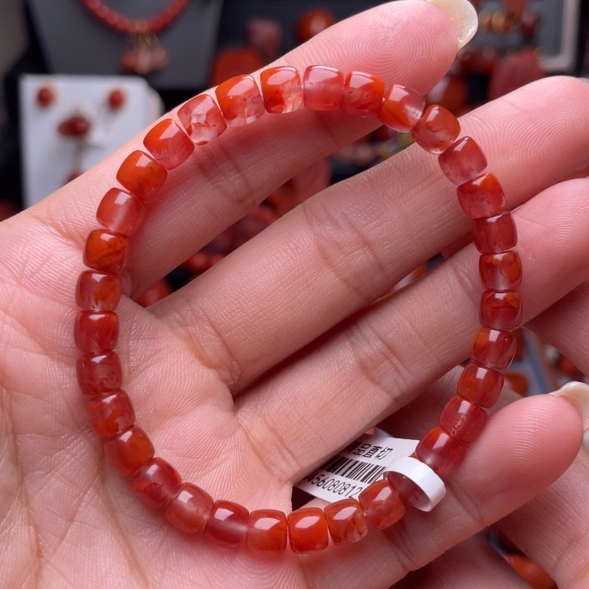 【闪购商品】南红玛瑙6➕直切手串未镶嵌