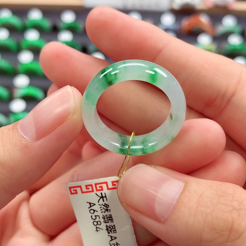 【闪购商品】未镶嵌戒指翡翠17/18号