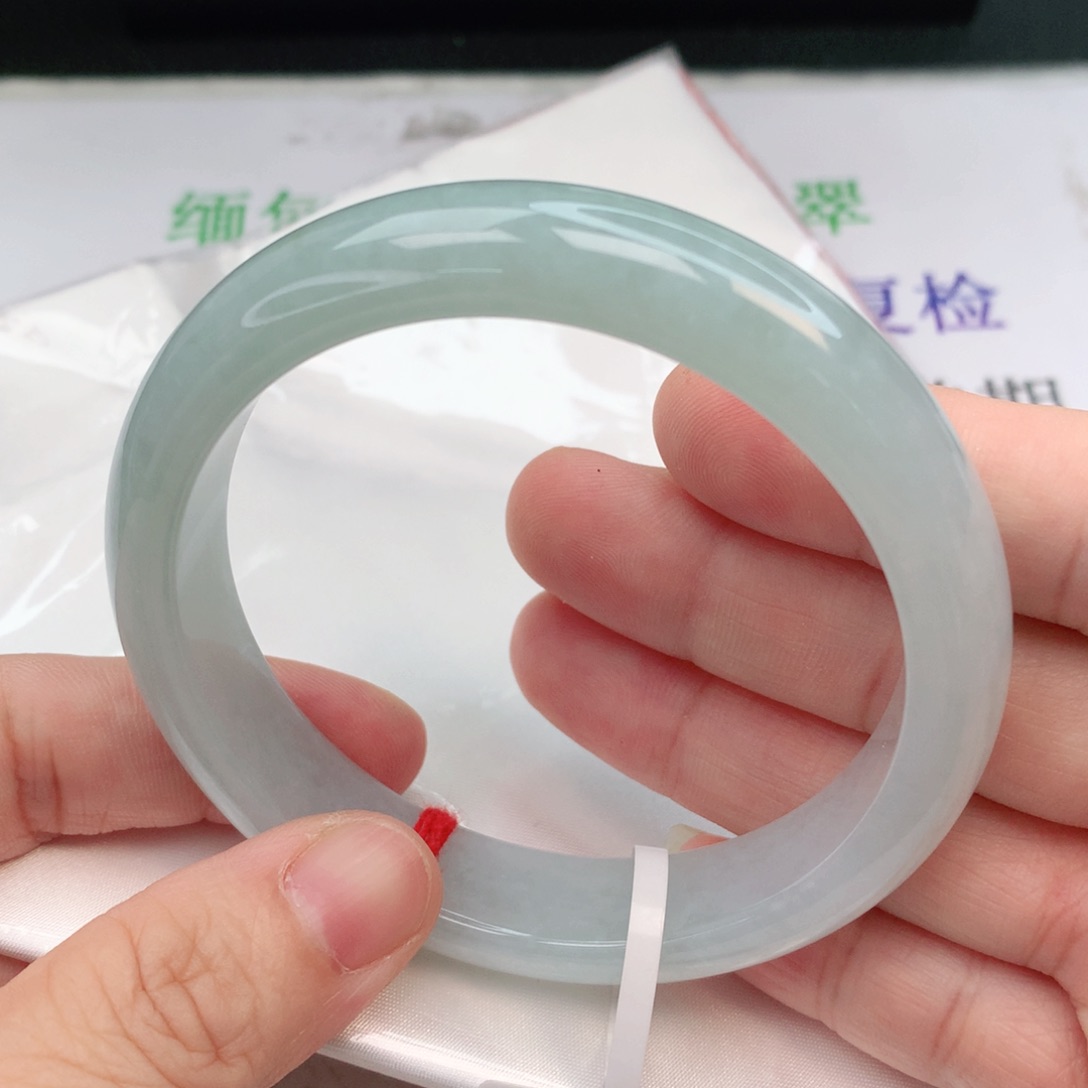 未镶嵌手镯翡翠59-60圈