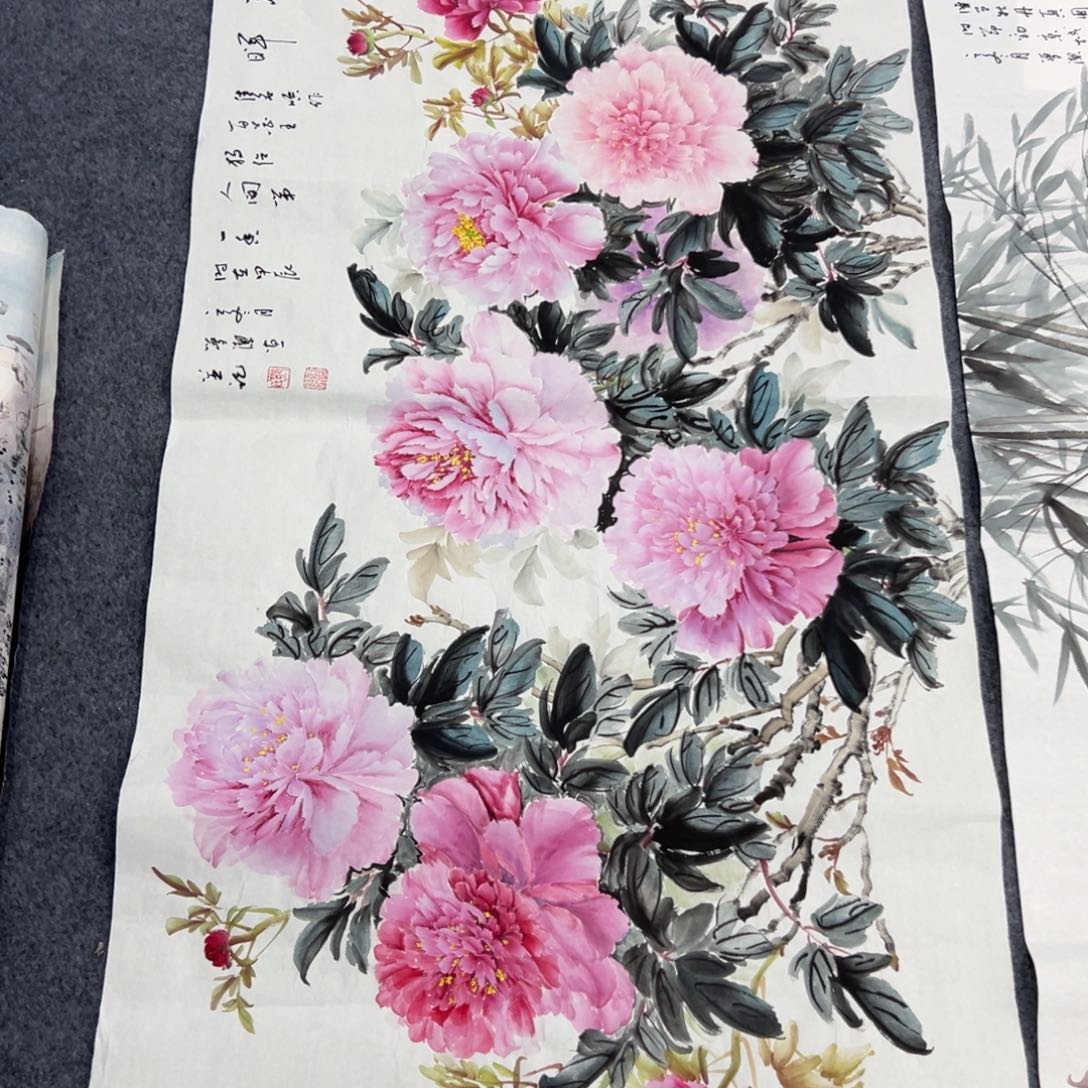 国画国画纯手绘作品