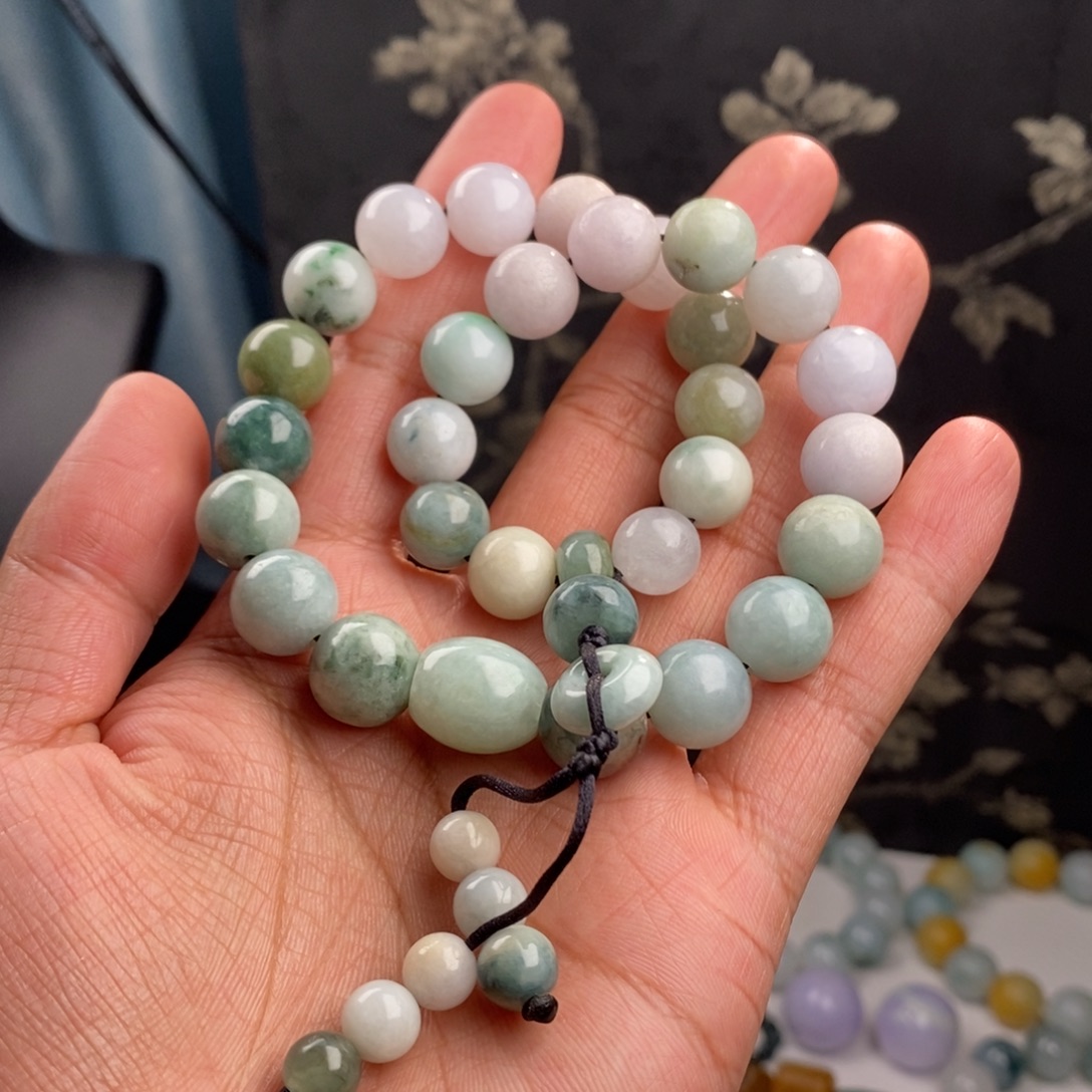 未镶嵌手串翡翠瑕疵福利