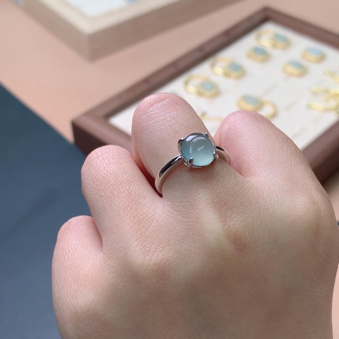 未镶嵌戒指翡翠翡翠