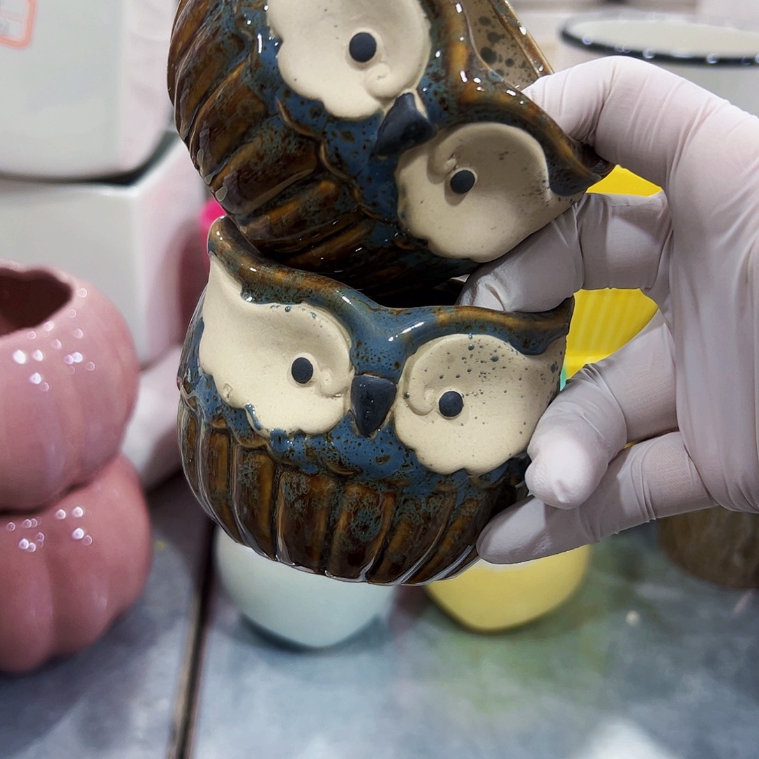 有孔，在眼尾单陶瓷花盆凑单10米包邮