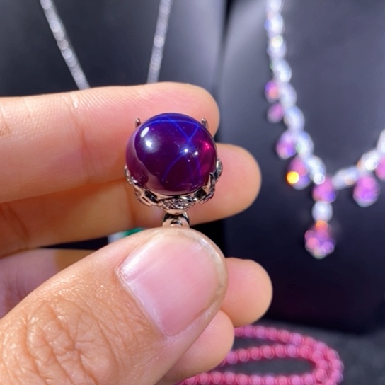 戒指未镶嵌红宝石