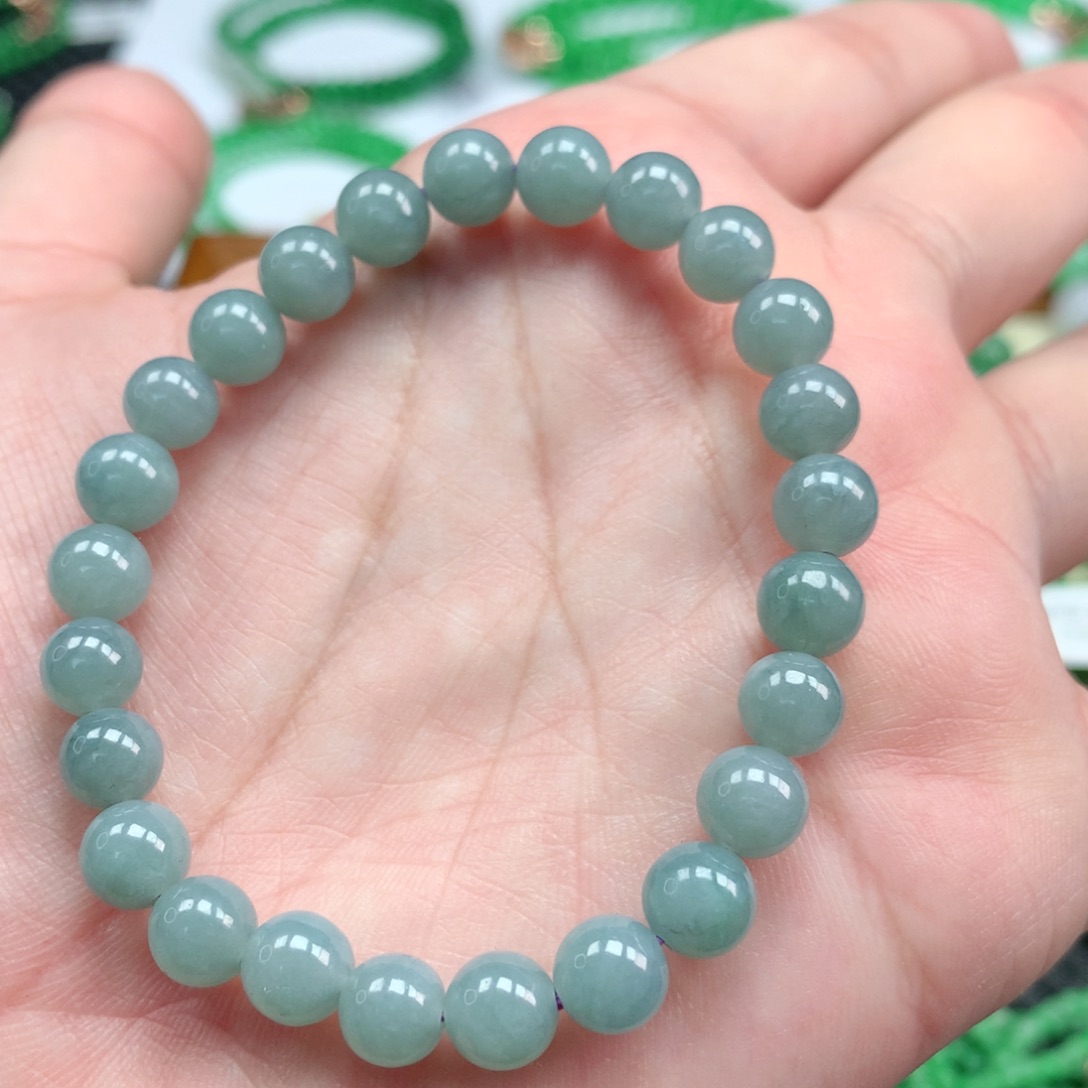 翡翠手链未镶嵌翡翠