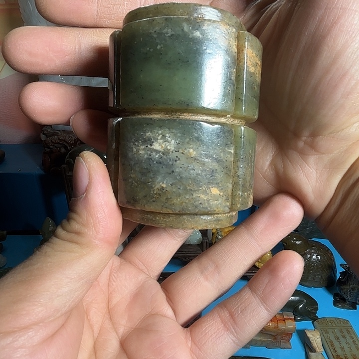 和田玉未镶嵌摆件