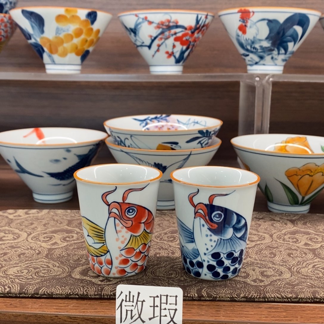 釉下彩手工绘制手工绘制