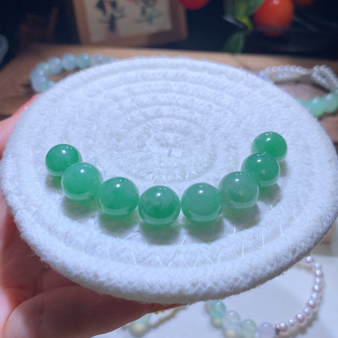 翡翠散珠满绿珠珠多样性发一