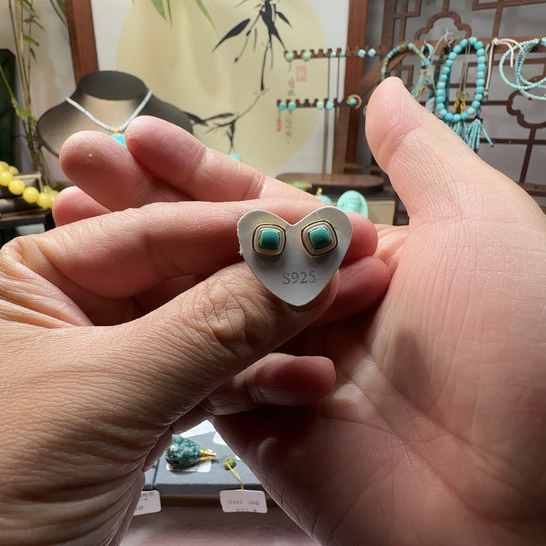 绿松石未镶嵌配饰