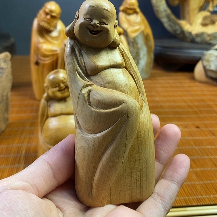 柏木（崖柏）大肚弥勒