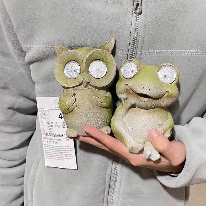 树脂样品样品样品青蛙猫头鹰