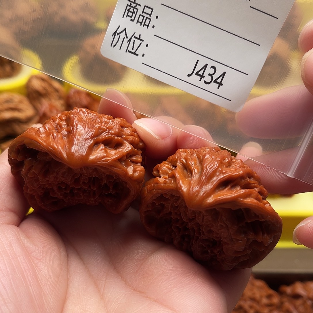 楔***管吊坠文玩核桃蛇王