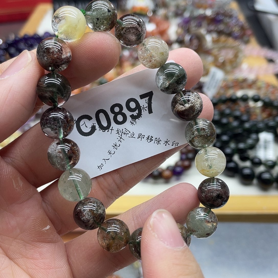 水晶手链未镶嵌天然