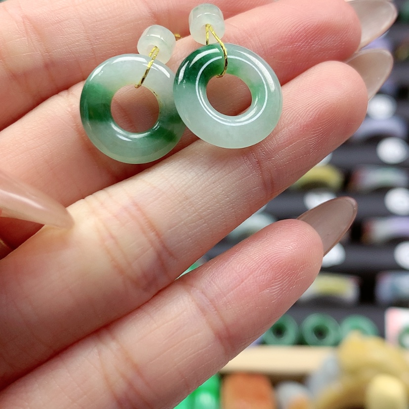 【闪购商品】翡翠戒指未镶嵌甜甜圈