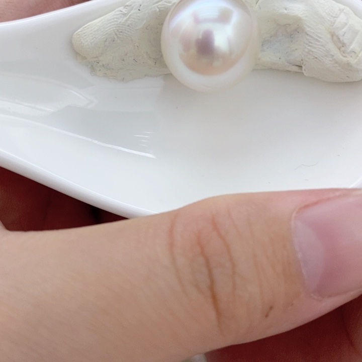 未镶嵌海水珍珠澳白单珠15-16m m