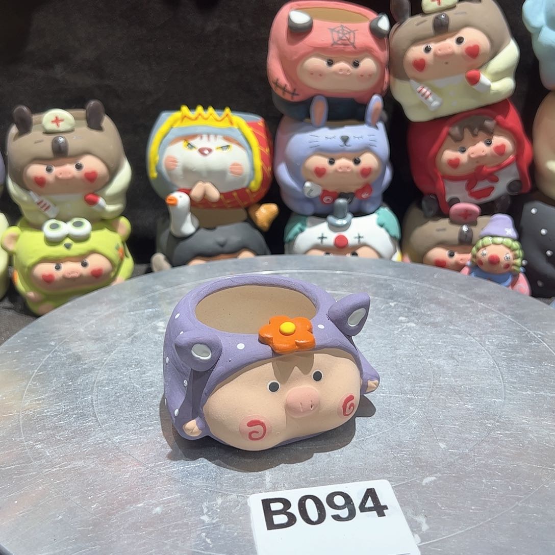 陶瓷手工多肉花盆微瑕