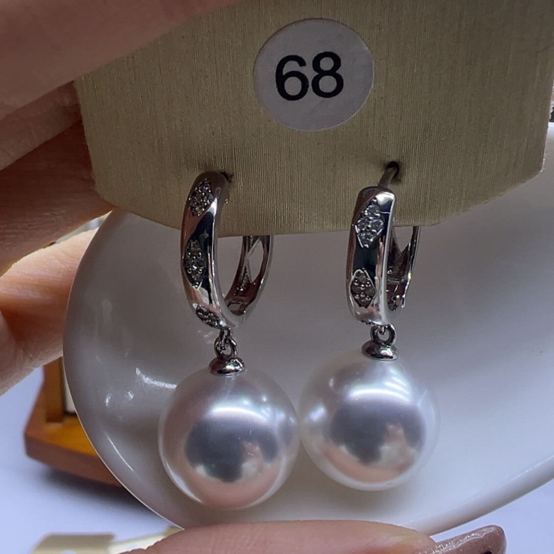 未镶嵌耳饰淡水珍珠