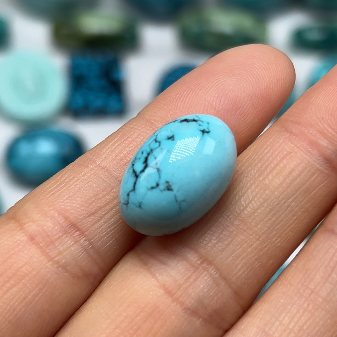 绿松石珠宝奇石未镶嵌