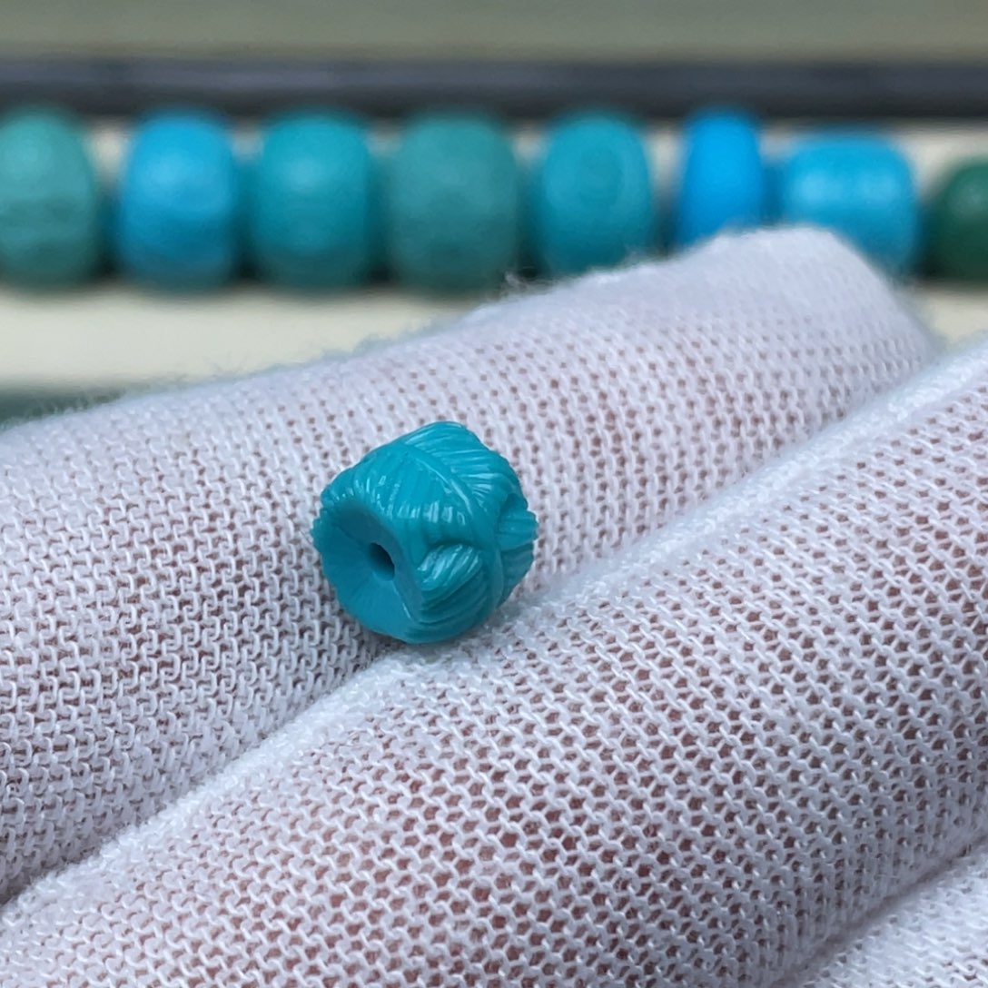 绿松石挂件未镶嵌8✖️6mm