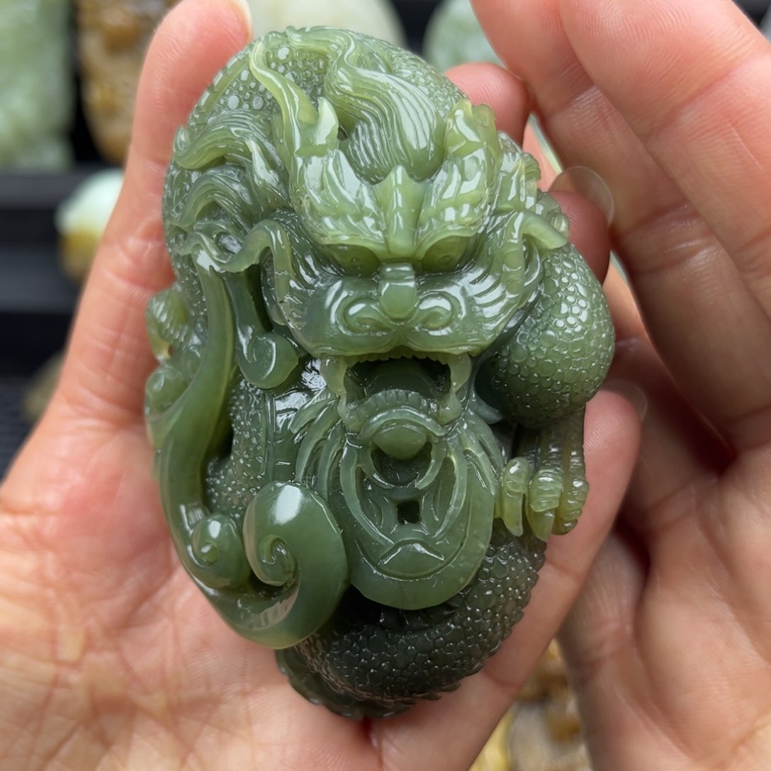 和田玉把件未镶嵌