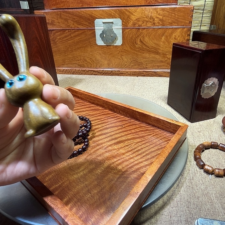 非洲紫檀（红花梨）绿檀