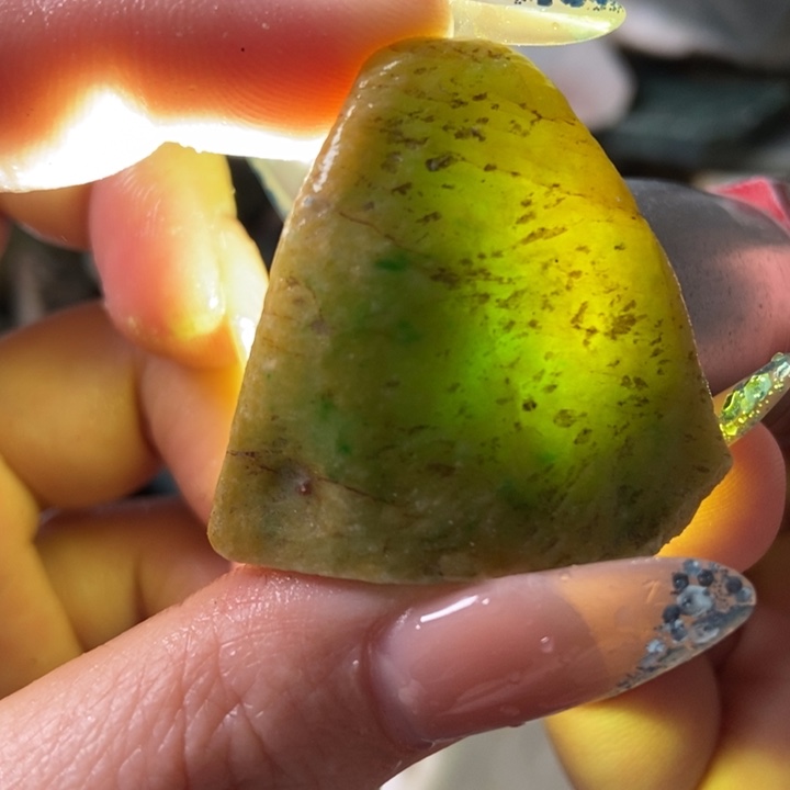 翡翠未镶嵌颈饰天然翡翠