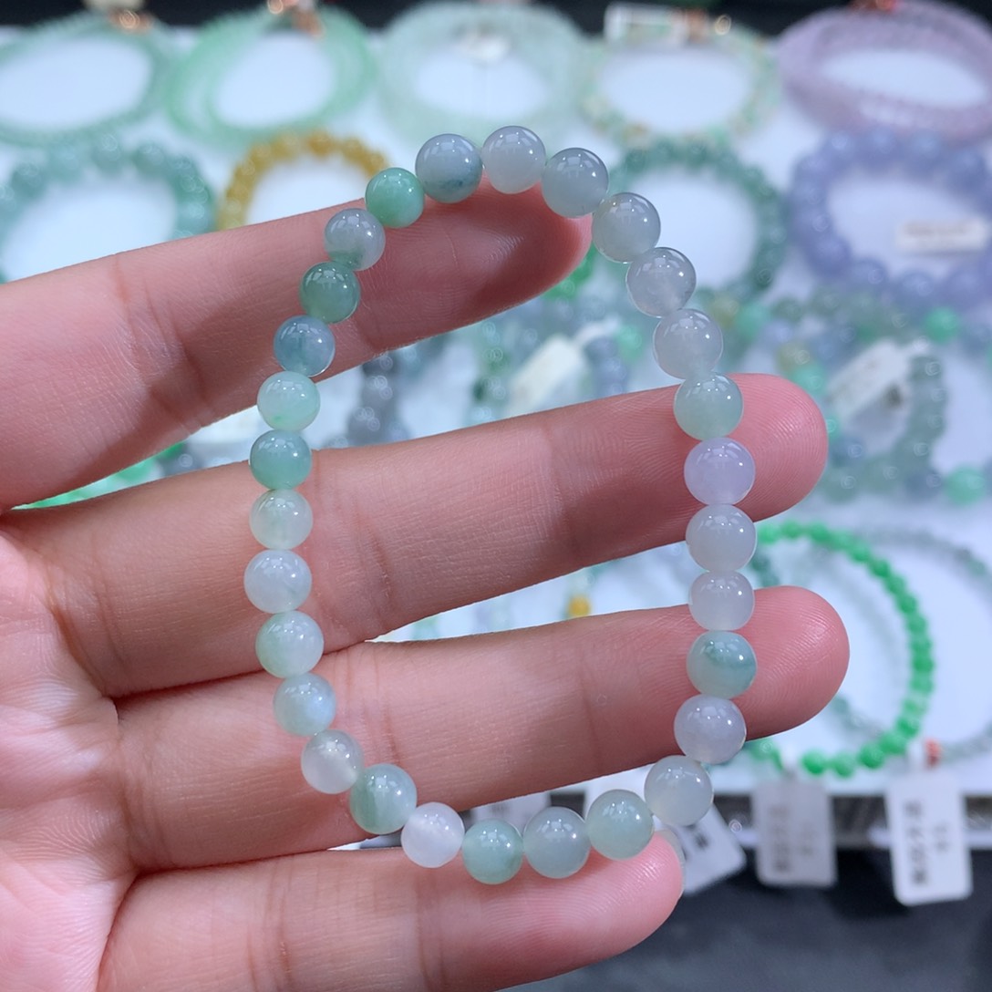 未镶嵌手链翡翠天然