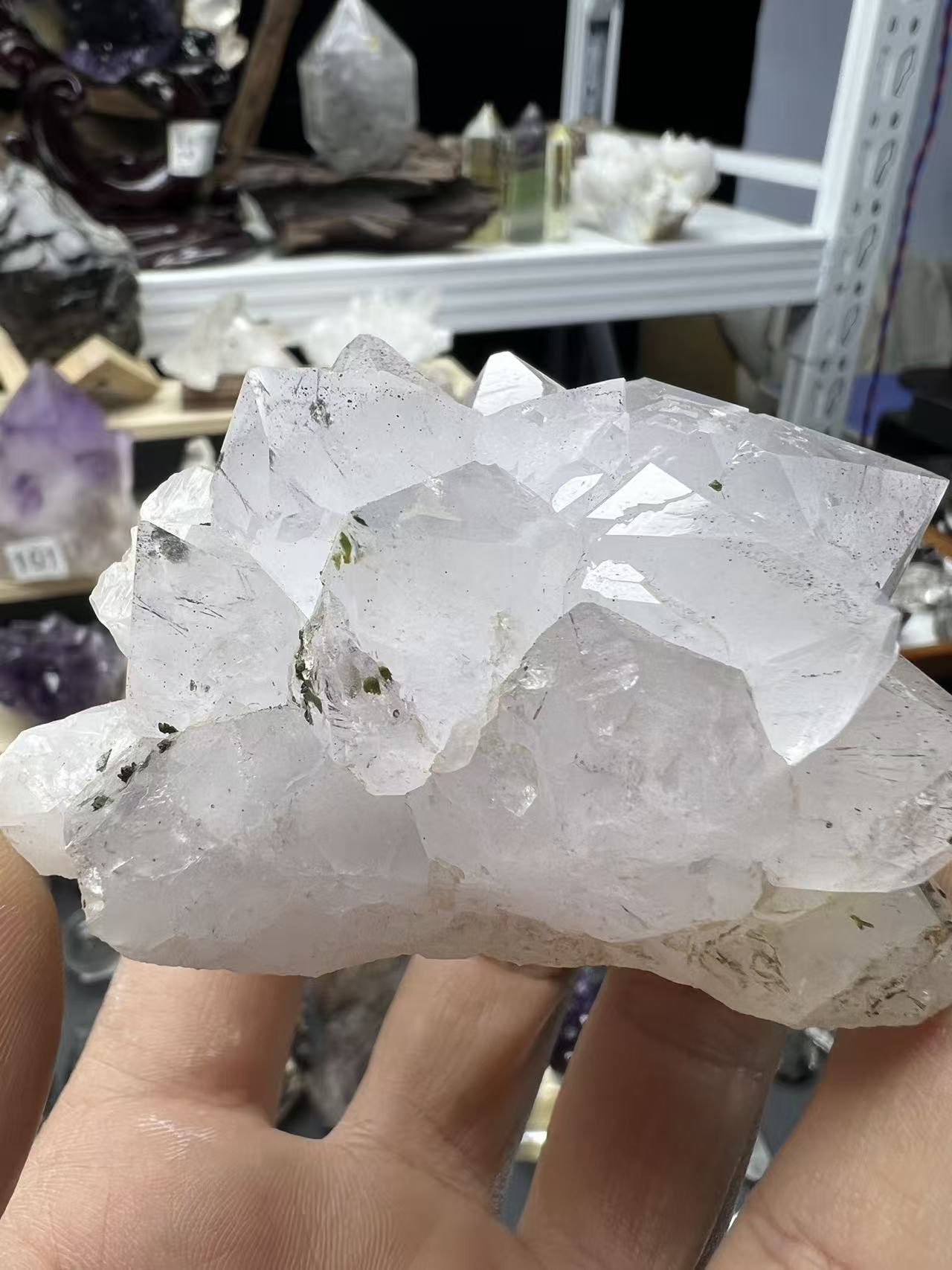 四川 花园水晶适合家居摆件办公室摆件鱼缸装饰