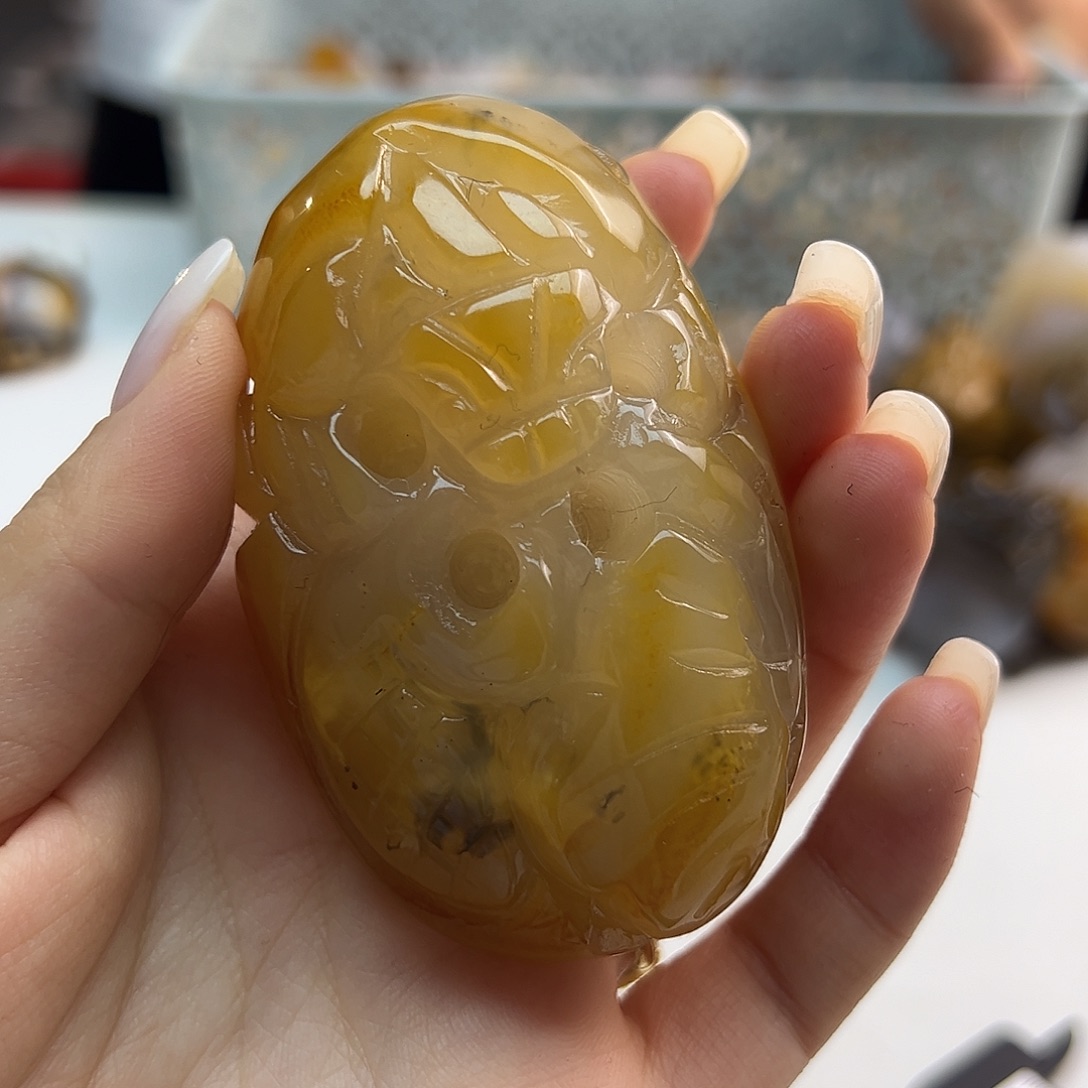 玛瑙/玉髓未镶嵌颈饰