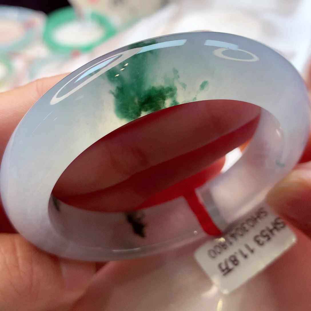 翡翠未镶嵌手镯5翡翠手镯99