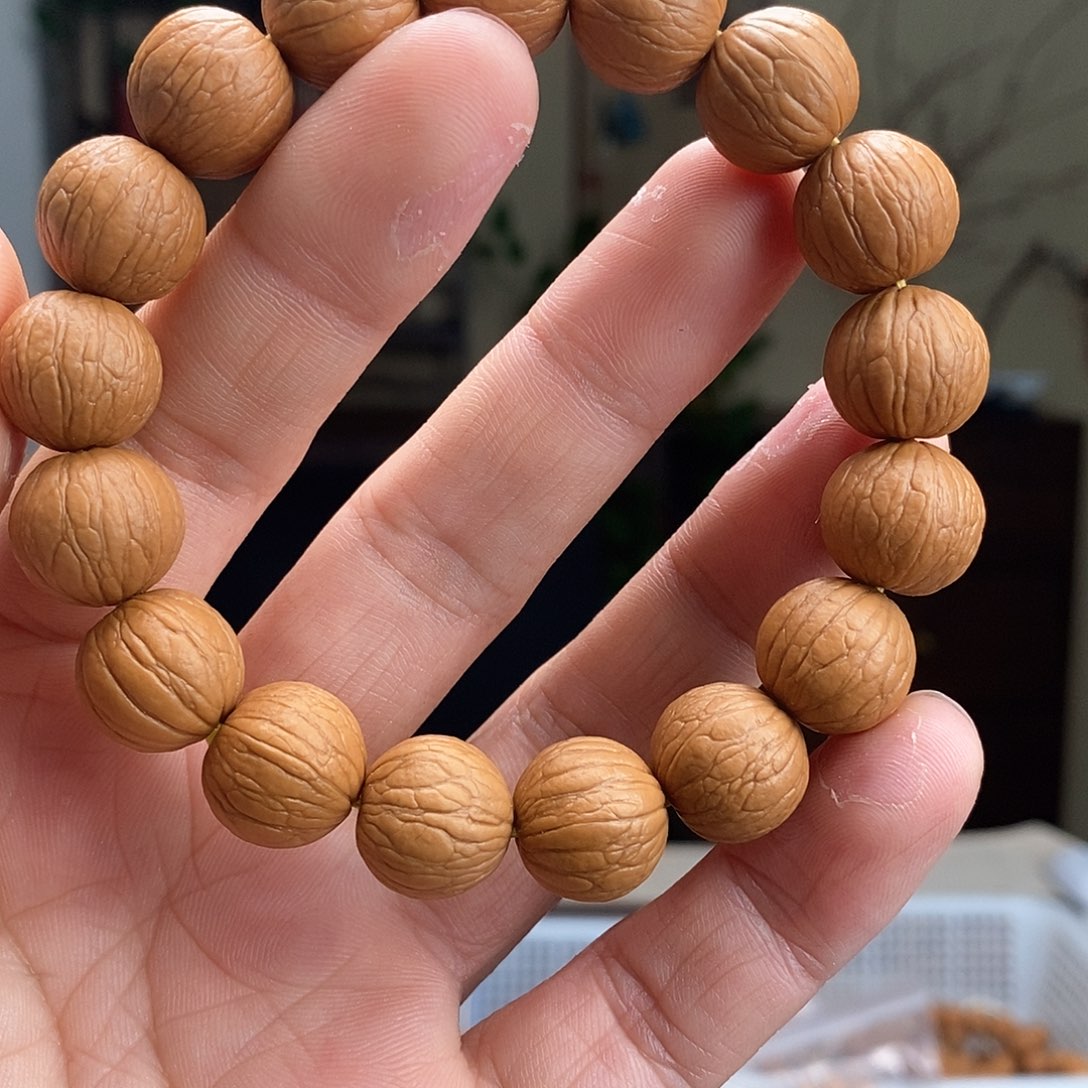 核桃手串/手链聚宝盆14.5同尺