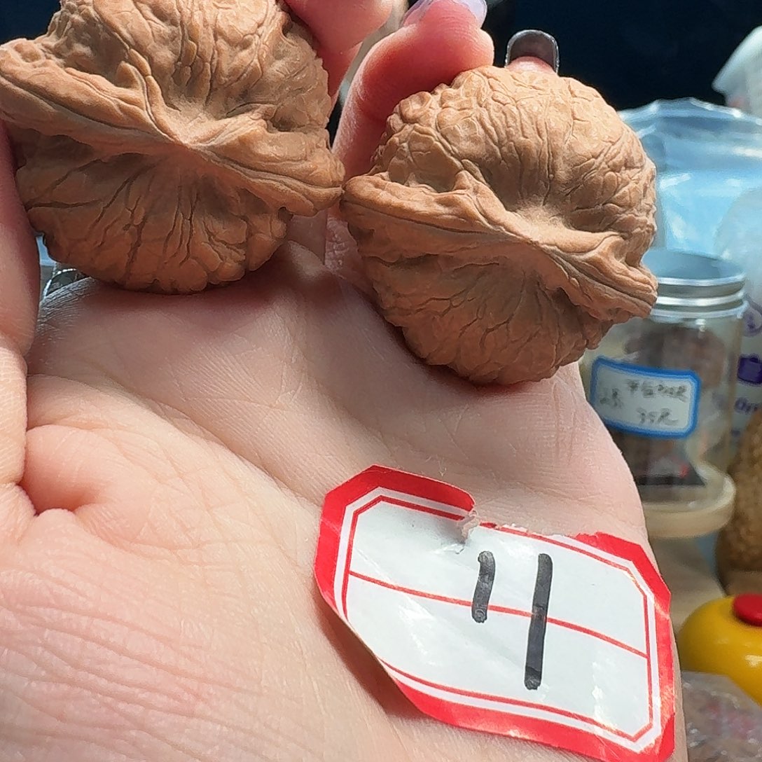 桃核把件乾隆磨39尺