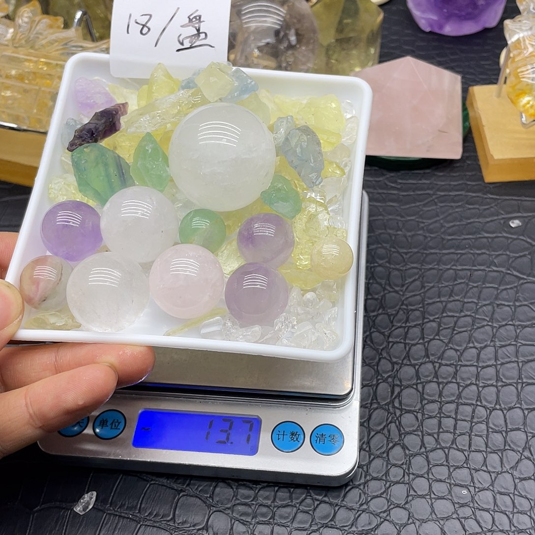 水晶珠宝半成品未镶嵌25