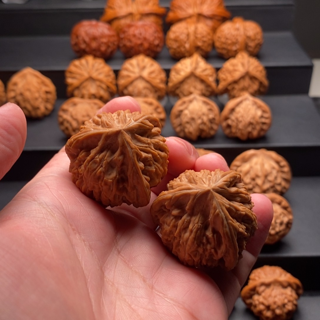 把件文玩核桃凡*御龙粗筋三棱