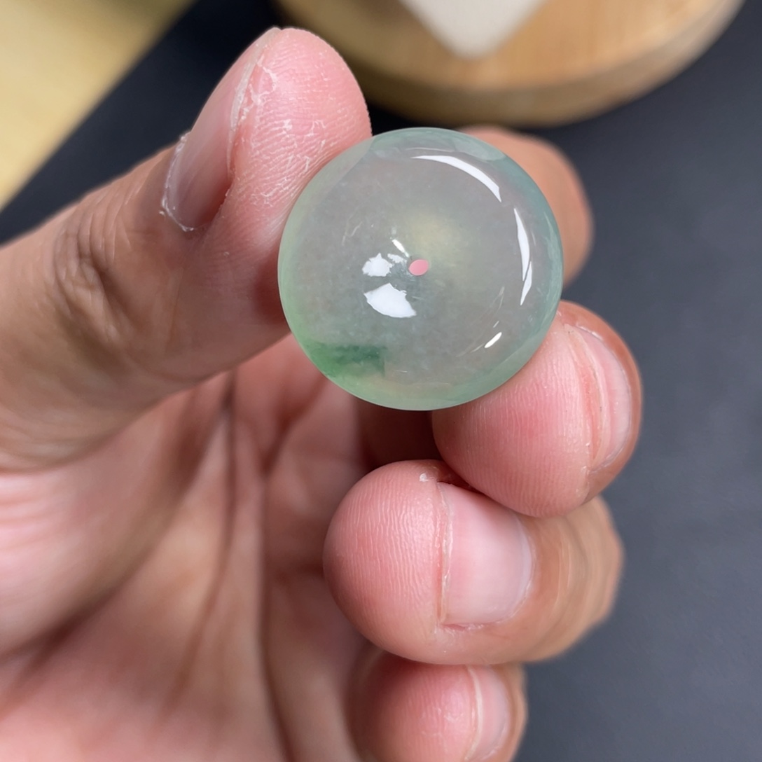 翡翠未镶嵌颈饰21.5+6.2