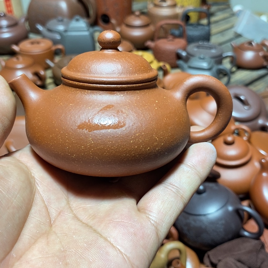 拒***绿紫砂茶壶欢迎各位光临惠顾